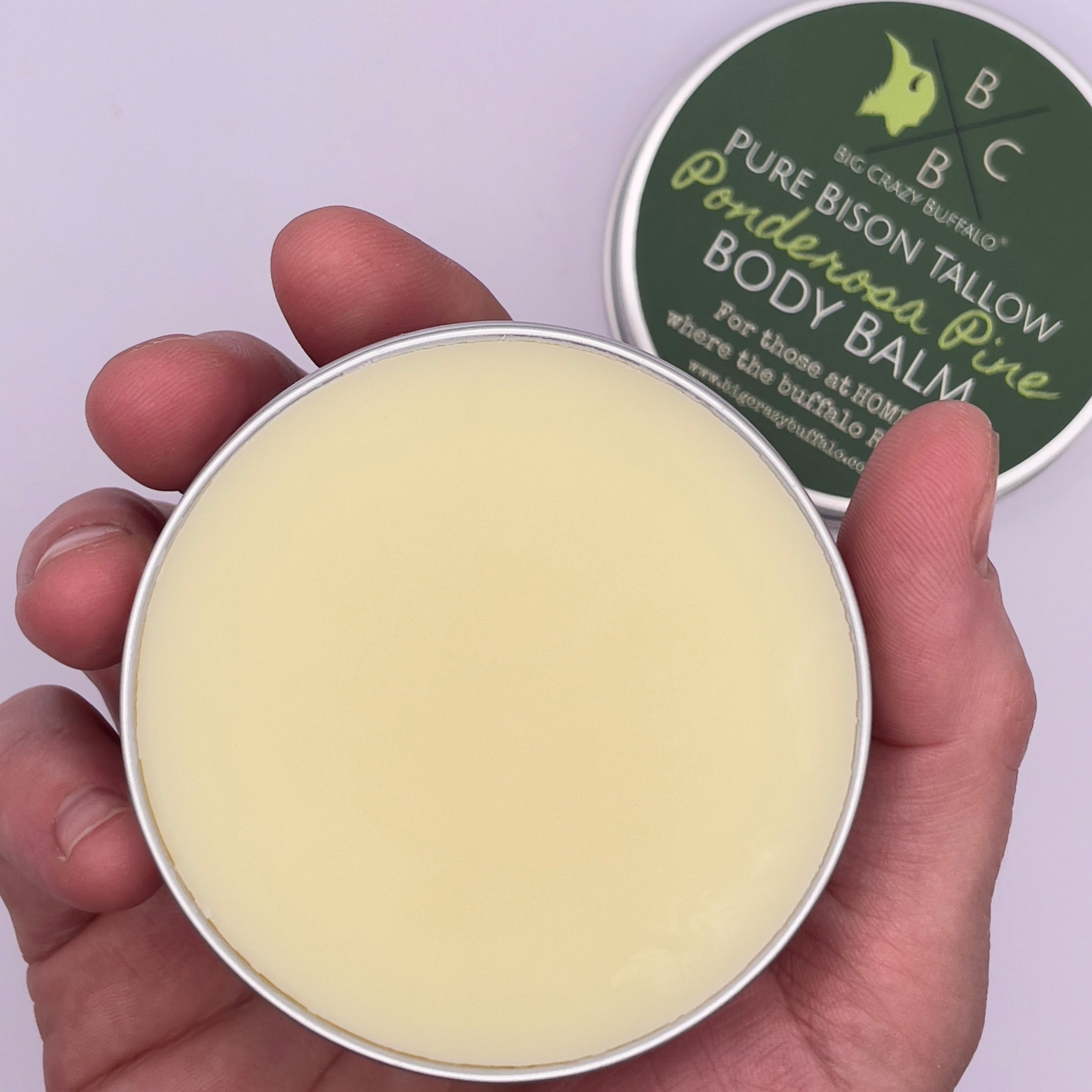 Ponderosa Pine Bison Tallow Body Balm - 2oz