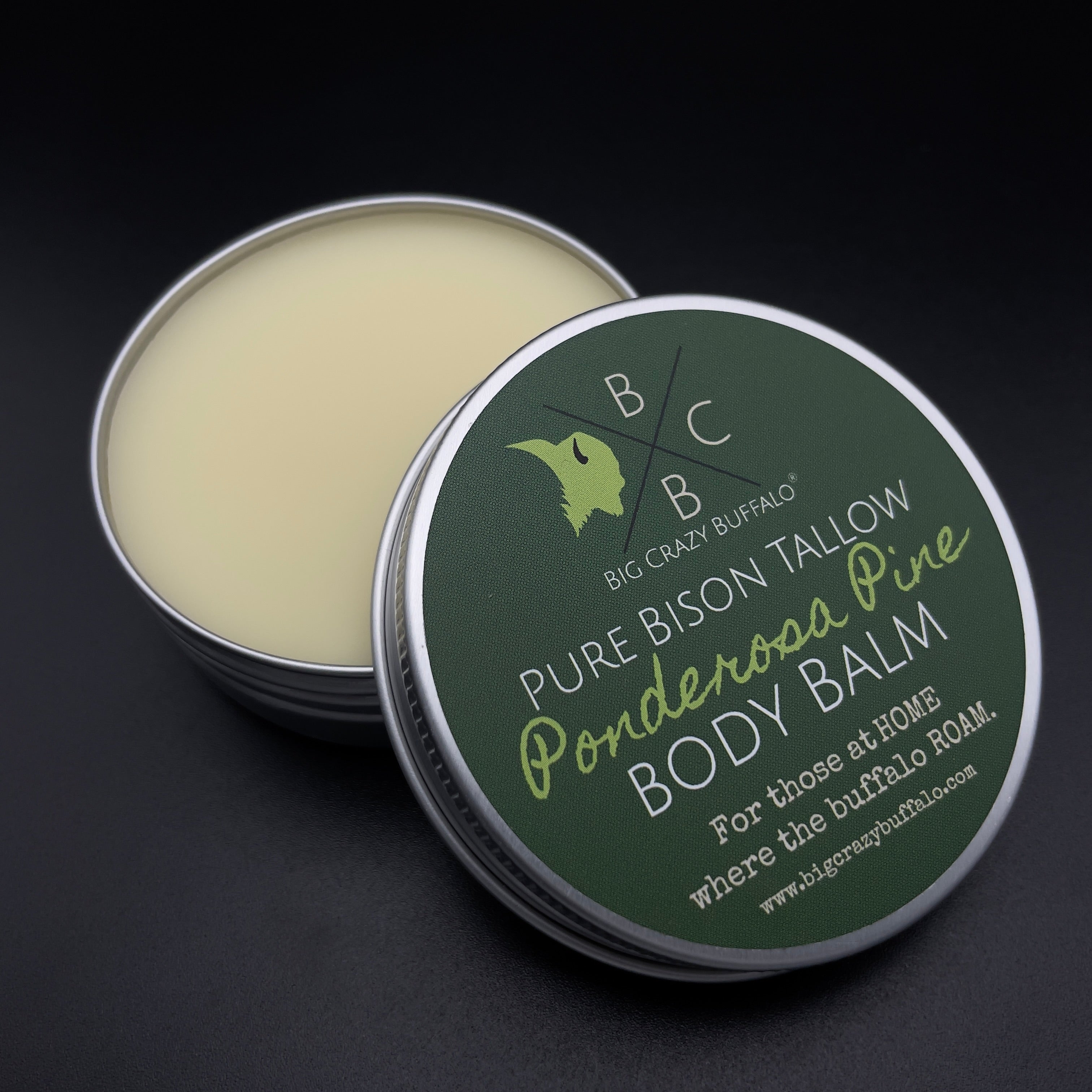 Ponderosa Pine Bison Tallow Body Balm - 2oz